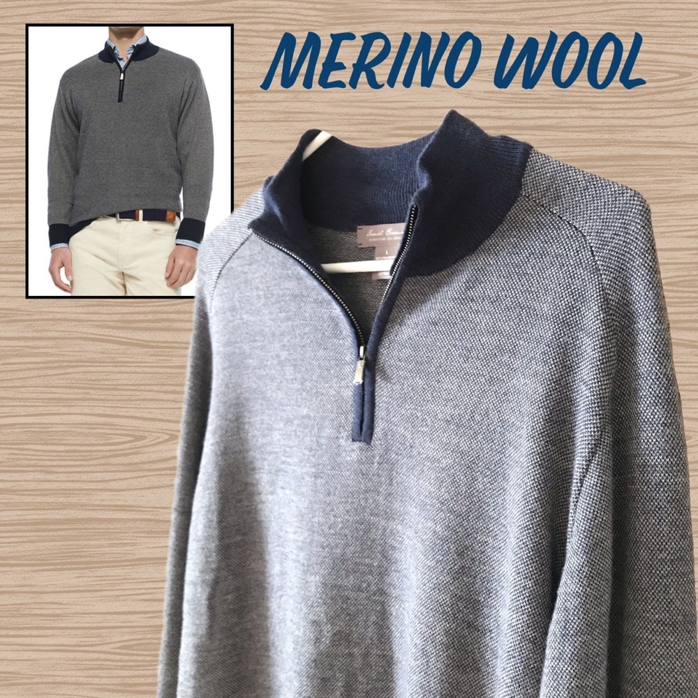 Daniel Cremieux Signature Merino Wool MockNeck Pullover Sweater